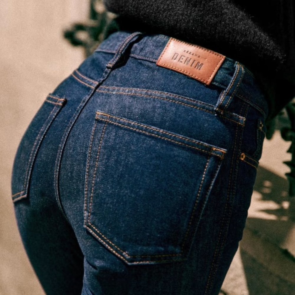 NWT Sézane Brut Sexy Jeans | Indigo | Tall 34